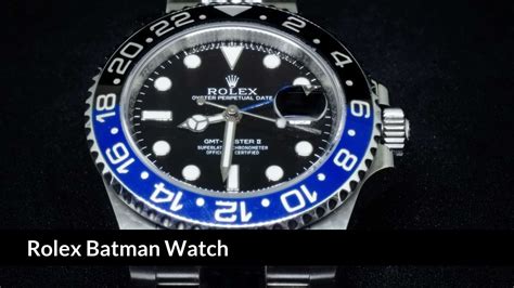 Rolex Batman pricing